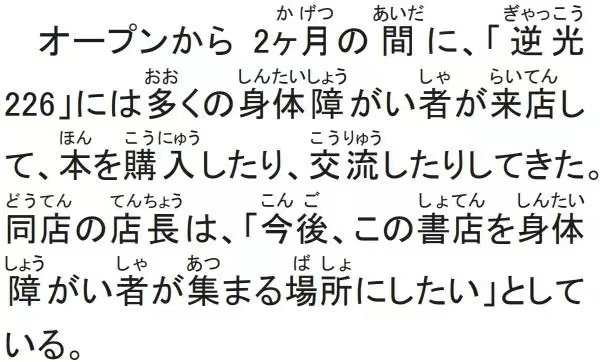 朗朗点读苹果版:03.02早读 | 上海初の障害者にやさしい本屋 ——茉莉老师-第5张图片-太平洋在线下载